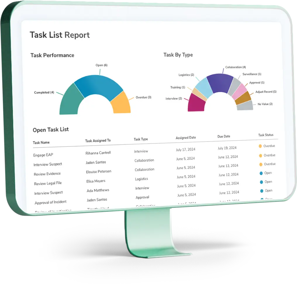 Full Case Visibility. Real-Time Reporting.