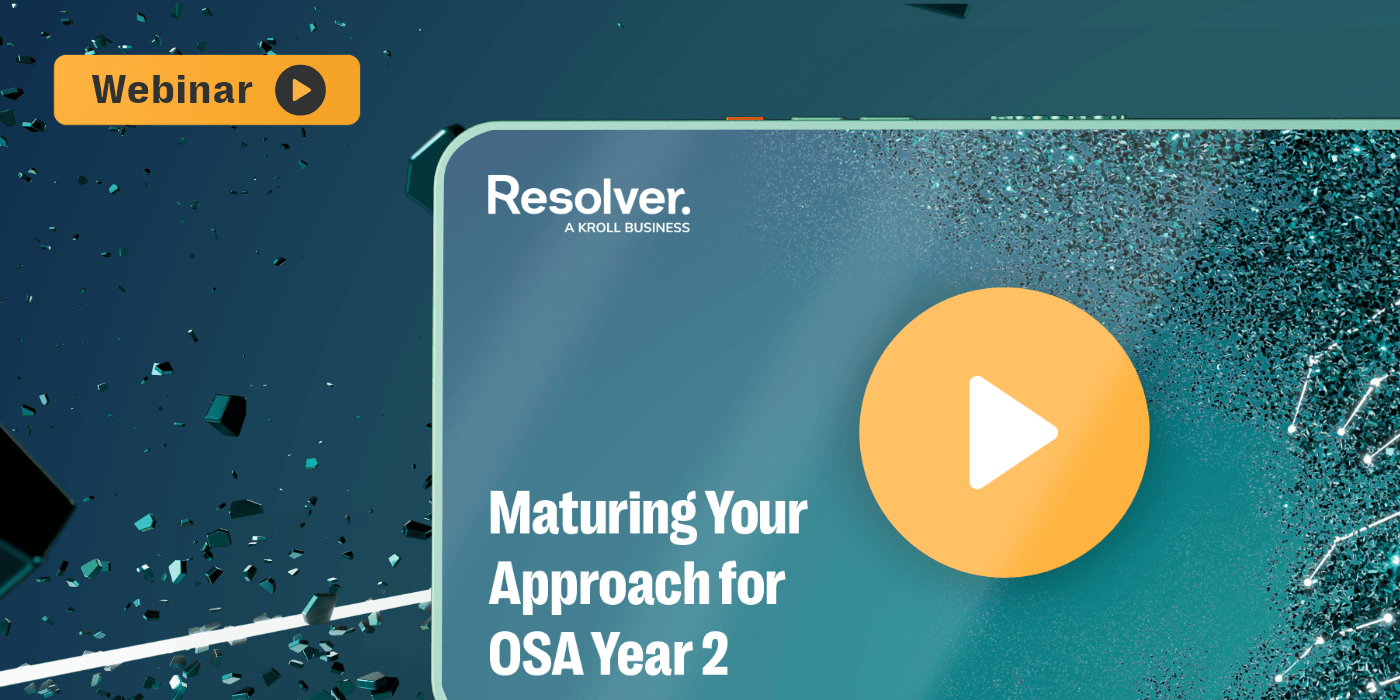 The Risk Assessment Standard: Maturing Your Approach for Year 2