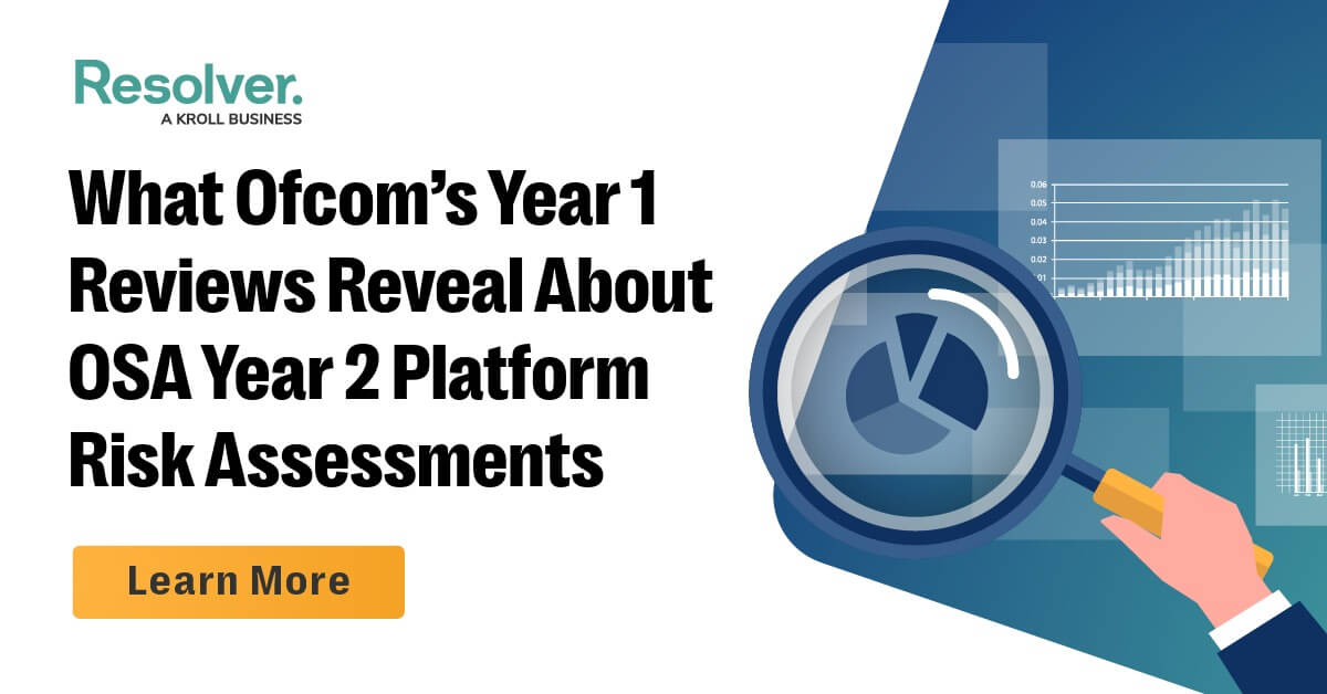 Resolver Risk What Online Safety Risk Assessments Require: 2026 | Resolver